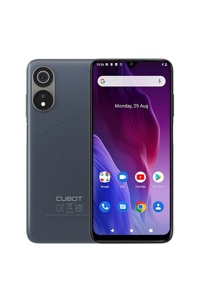 Cubot Telefon mobil CUBOT P60, 4G, 6.517" HD+, 6GB RAM, 128GB, Android 12, Negru