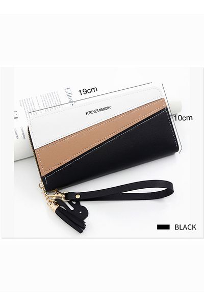 ETG Ladies Wallet Clutch Card Bag Mobile Phone Bag Multi-function Bag 19*10*3cm