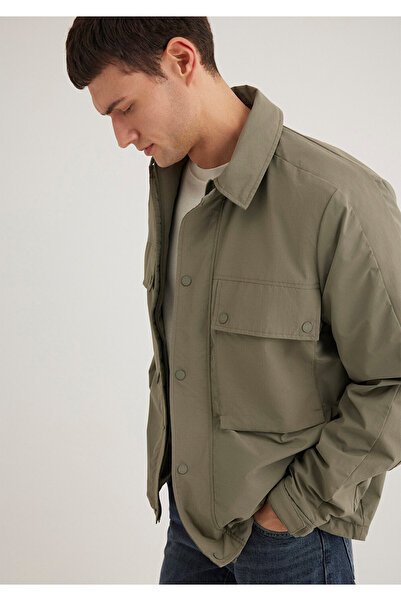 Mavi Jachetă kaki croială normală 0110379-85485