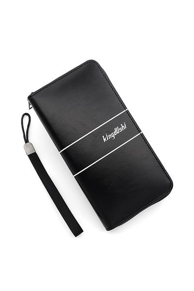 ETG Men's Large Capacity Long Wallet Handbag 20*10*3CM