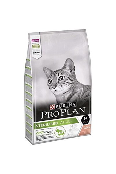 Pro Plan Sterilised | Somonlu | Kısırlaştırılmış Kuru Kedi Maması 10 kg