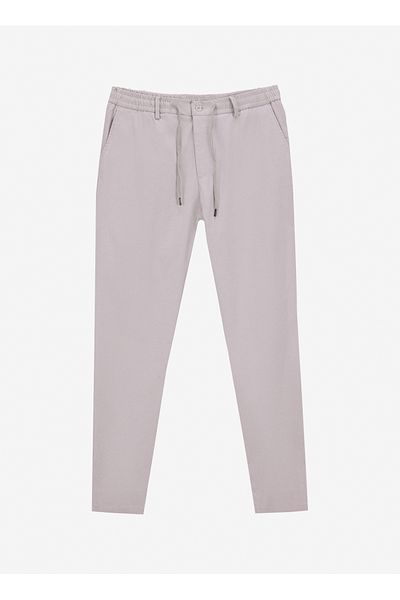 GMG FIRENZE Gmg Firenze Normal Waist Normal Leg Jogger Stone Men's Pants Gu25Mss01010