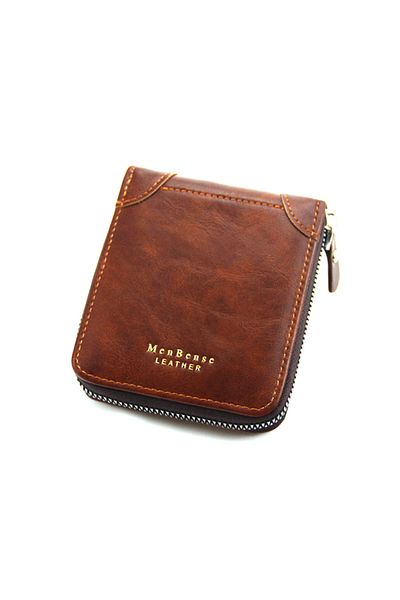 ETG Men's Wallet Short Wallet Card Bag Certificate Bag 11.5*9.5*2cm