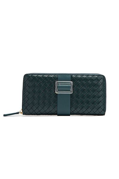 ETG Women's Diamond Pattern Long Wallet 19.5*10*2.5cm