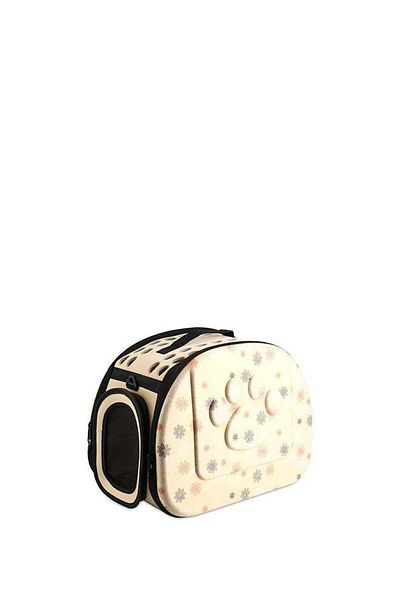 Generic OUTAD Breathable Outdoor Pet Carrier Bag Beige/Black Myard