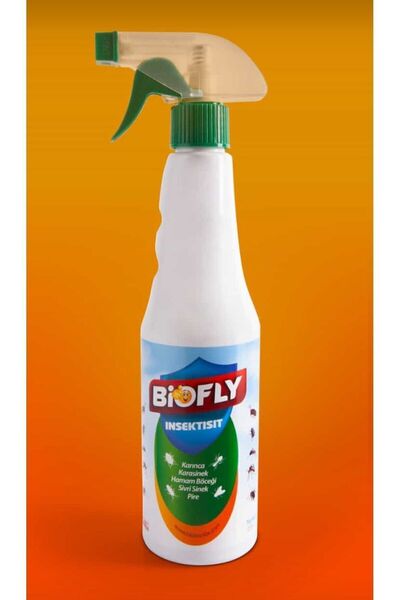BİOKON Güve Tahtakurusu Bit Pire Sinek Öldürücü 500ml Etkili İlacı BioFly