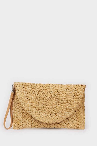 DeFacto Women's Straw Handbag E1473Axns
