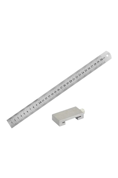Choice3 أداة نجارة معدنية مقاس 30 سم من سوينسون، أدوات نجارة، مسطرة فولاذية ل...