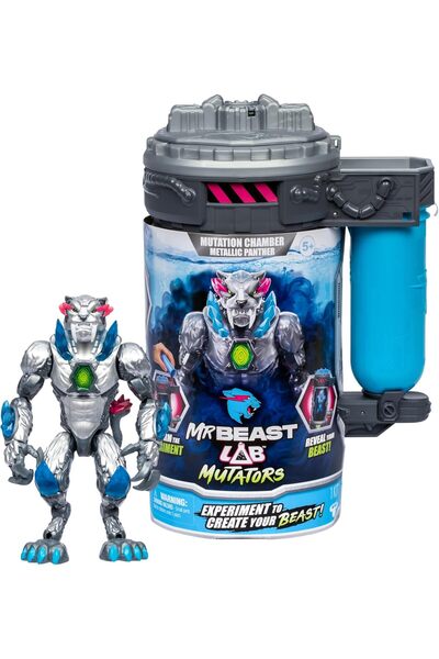 MrBeast Lab إنكريديتوييز مستر بيست لاب متحولات 5.5 بوصة جامع غرفة الطفرات المعدنية النمر