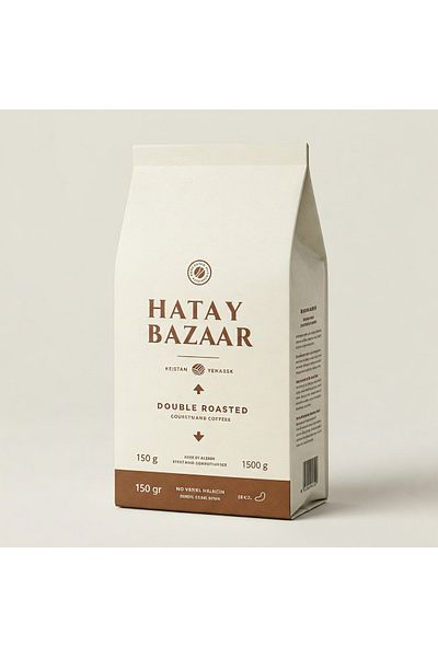 HatayBazaar Hatay Turkish Coffee - Fresh Shoot (DOUBLE RUFFED - HARD DRINK) - 150 Gr