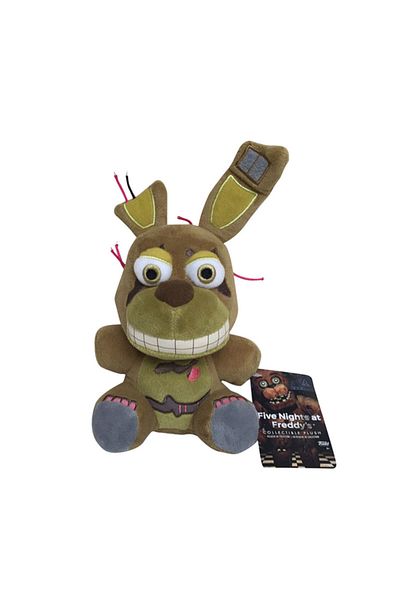 Choice green FNAF Stuffed Plush Toys Freddy Fazbear Bear Foxy Rabbit Bonnie Chica Peluche Juguetes 5 Nights