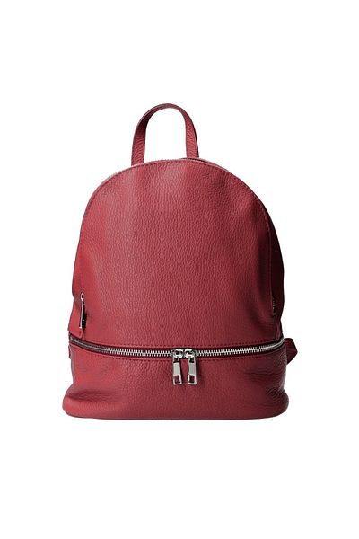 delis Rucsac Dama Zaira Gt711, Piele Naturala, Bordo