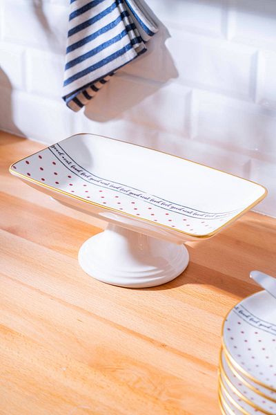 ACAR Feel Good Footed Presentation Plate - 28.5 cm