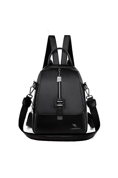 delis Rucsac De Dama, Camellia Gt2601, Negru