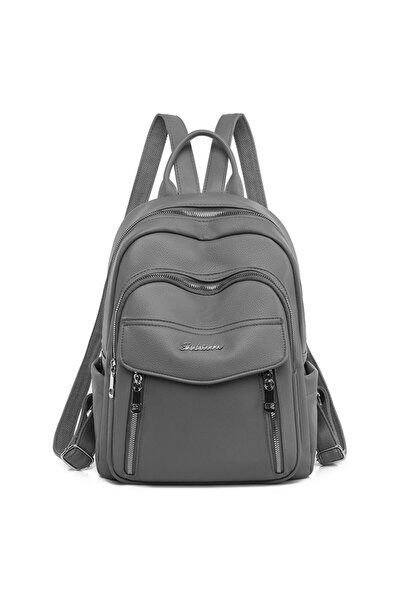 delis Γυναικείο Σακίδιο Πλάτης Aaliyah Gt2195, Γκρι