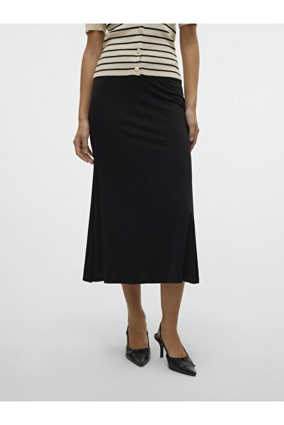 Vero Moda Rock VMROPER Mittlere Taille Midirock