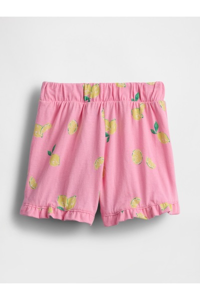 GAP Kız Bebek Pembe Mix & Match Ruffle Şort