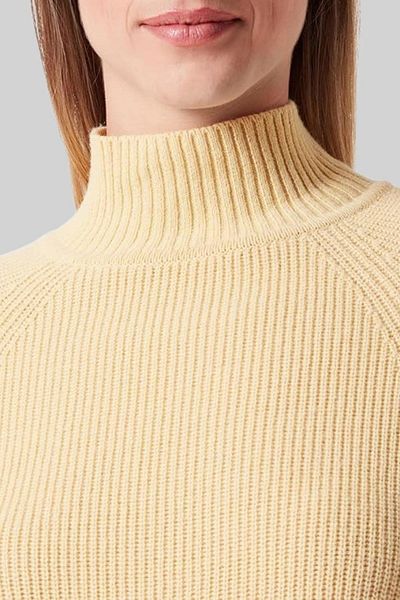 HUGO Women's Wool Sweater Yellow Beige