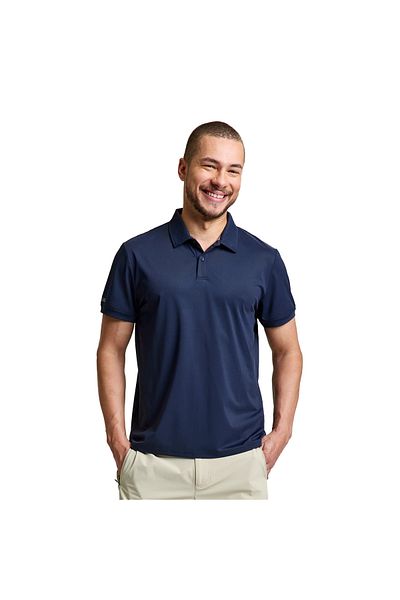 Slam Tech Pique Polo Men's Blue T-Shirt Men's T-Shirt A108006S01