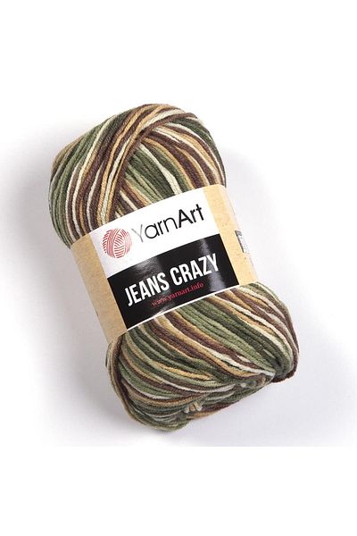 Yarnart Jeans Crazy - Ebruli - 7203 - 4 Pcs