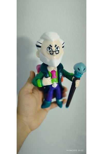 Giftbox3d Brawl Stars Byron Character Figure 20 cm