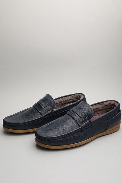 Gondol Loafer clasic pentru bărbați din piele naturală 42 Broche No.60132