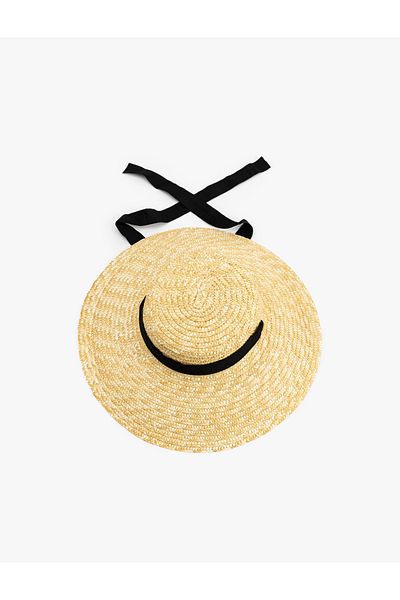 Koton Straw Hat with Band Detail