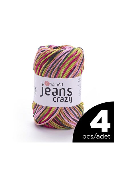 Yarnart Ebru Jeans 4 Τεμάχια 7206 Σειρά Τζιν