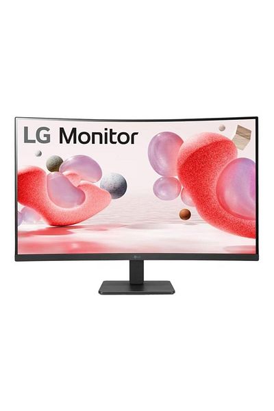 LG Monitor VA LED LG 31.5" 32MR50C-B, Full HD (1920 x 1080), VGA, HDMI, Ecran Curbat (Negru)