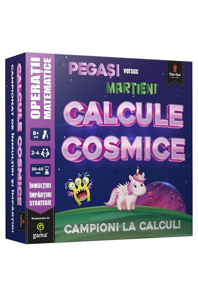Gama Educational game - Cosmic Calculations - Gama Publishing House