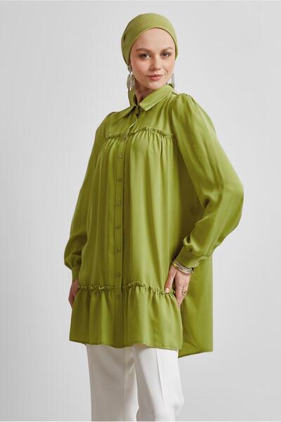 Alvina Shirt Collar Tunic 45351