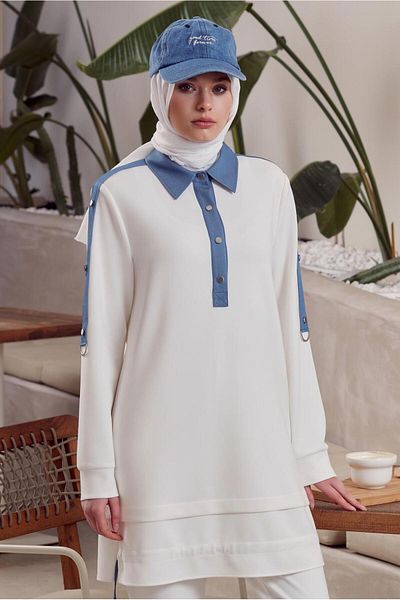 Alvina Tracksuit Tunic with Tie 45539