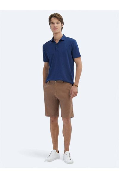 Kip Μπλουζάκι με γιακά πόλο Indigo Jacquard