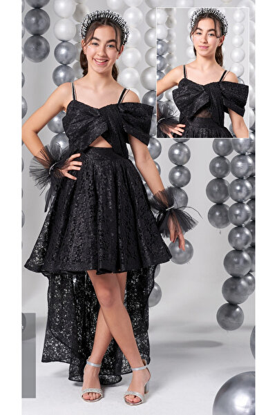 Mojo Bebek فستان سهرة أسود 803 أركوت كيدز 803