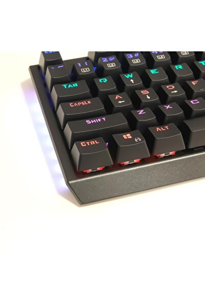 T-DAGGER T-Dagger Pavones Mechanical Gaming Keyboard, Rainbow LED lighting, USB, Black