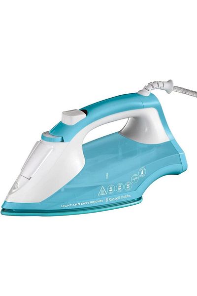 RUSSELL HOBBS Fier de calcat Russell Hobbs Light & Easy Brights Aqua 26482-56, 2400 W, 115 g/min, albastru/alb