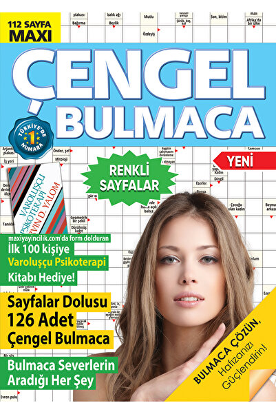 MAXİ Maxi Çengel Bulmaca 019