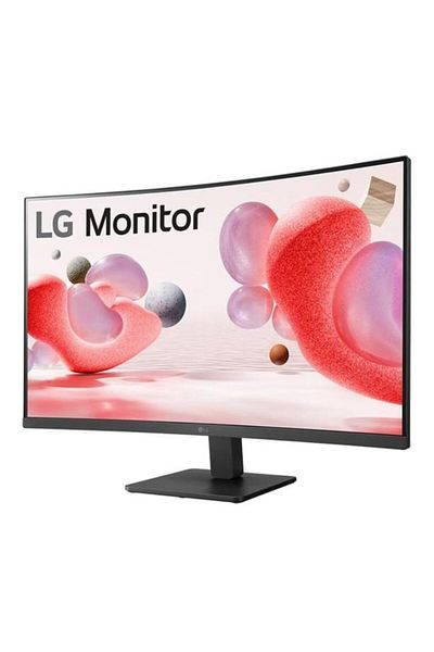 LG Monitor VA LED LG 31.5" 32MR50C-B, Full HD (1920 x 1080), VGA, HDMI, Ecran Curbat (Negru)