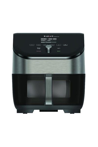 Instant Pot Friteuza cu aer cald fara ulei Instant Vortex Plus 6 Clear Cook+Odor Erase, Ecran digital
