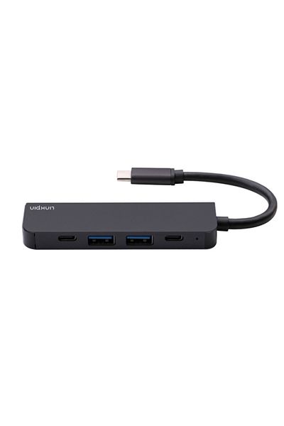 Linkpin 5 in 1 USB C Hub 4K@60Hz Type C to HDMI USB2.0 Port PD60W Power Delivery SD/TF Card Slot Reader