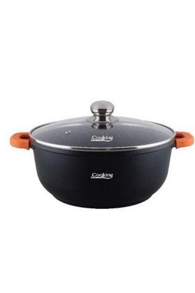 Heinner Heinner HR-SCO-A0316A cast aluminum casserole, 16 x 7.5 cm, 1.2 L (Black)