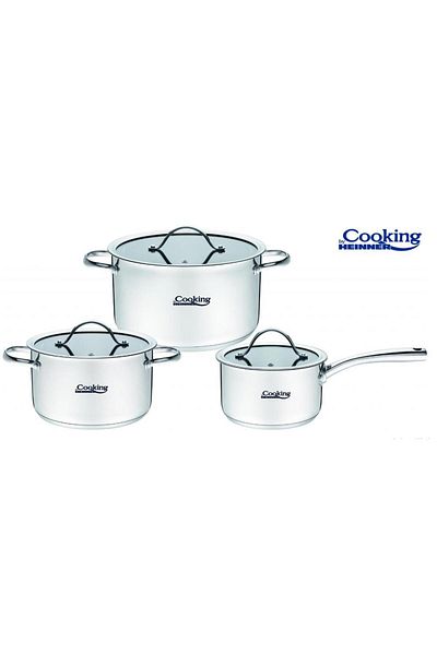 Heinner Heinner Anna Cooking Set HR-RLW-6PSC, 6 pieces, Stainless steel