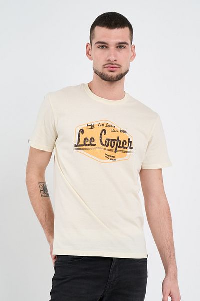 Lee Cooper Tricou barbat cu logo aplicat