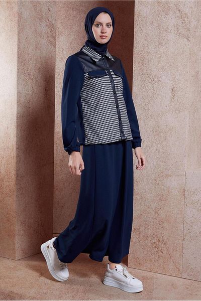 Alvina 44184 Model Set de fuste cu model Houndstooth