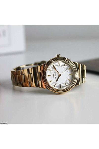 FERRO F21586B Women's Wrist Watch with Steel Cord