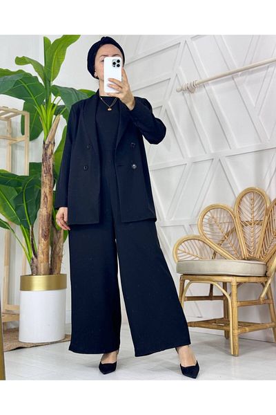 onix Livoni Jacket Jumpsuit Set (Black)