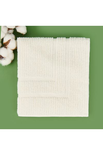 Evidea Soft Premium Foot Towel - White - 50X70 cm