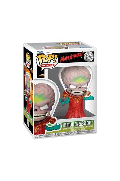 TOYFEST أفلام Funko POP: هجمات المريخ - السفير المريخي