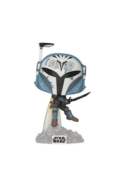 TOYFEST Funko Pop Starwars: the Mandalorian-Katan W/Darksaber and Jet Pack