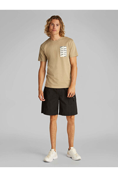 Calvin Klein SERIF BOX GRAPHIC TEE
